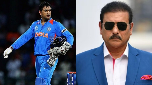 MS Dhoni Ravi Shastri ICC Cricket MS Dhoni Ravi Shastri ICC Cricket