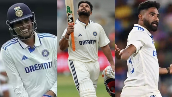 IND vs ENG Shubman Gill Rishabh Pant Mohammed Siraj test Cricket