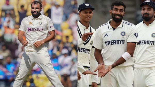 IND vs ENG Jasprit Bumrah Mohammed Shami Anderson-Tendulkar Trophy