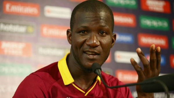 West Indies Coach Darren Sammy Fined for talking about umpire Adrian Holdstock
