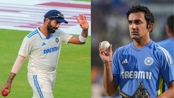 India vs England First Test Bumrah s Frustrated chat with Gambhir on Poor Bowling Performance India vs England First Test Bumrah s Frustrated chat with Gambhir on Poor Bowling Performance