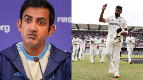 Gautam Gambhir Jasprit Bumrah Indian Cricket Team Test Cricket
