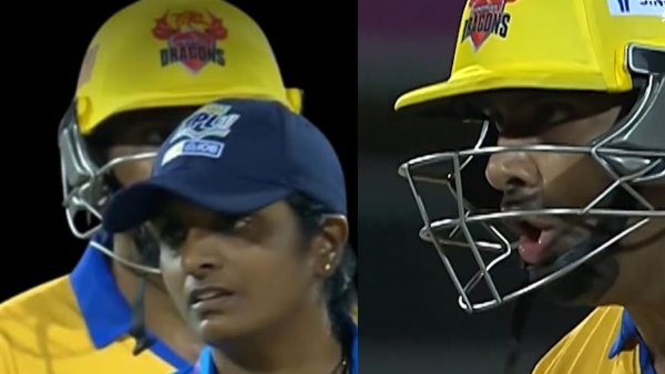 R Ashwin Fights With umpire