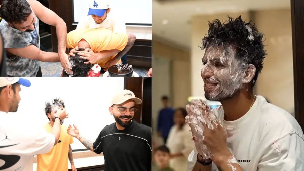 IPL 2025 final Royal Challengers Bangalore Team Celebration before playing in IPL final