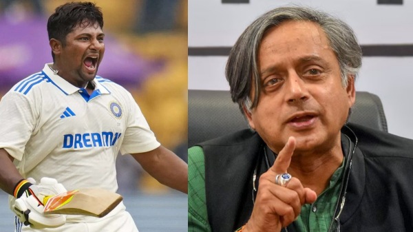 Sarfaraz Khan Shashi Tharoor Indian Cricket team IND vs ENG