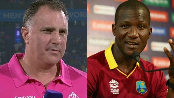WI vs AUS Darren Sammy Suspects Bias from Umpire Adrian Holdstock