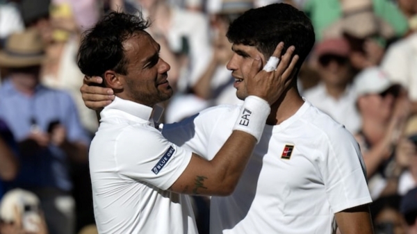 Carlos Alcaraz Wimbledon Wimbledon 2025 Fabio Fognini Tennis