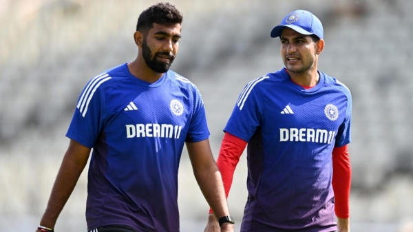 Jasprit Bumrah Shubman Gill India Cricket Team IND vs ENG