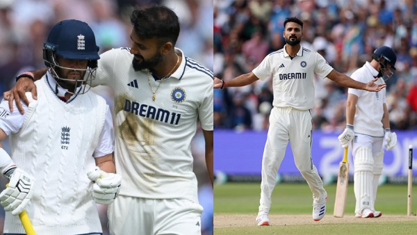 Akash Deep on Ben Duckett