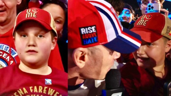 John cena apologizes to the fan kid