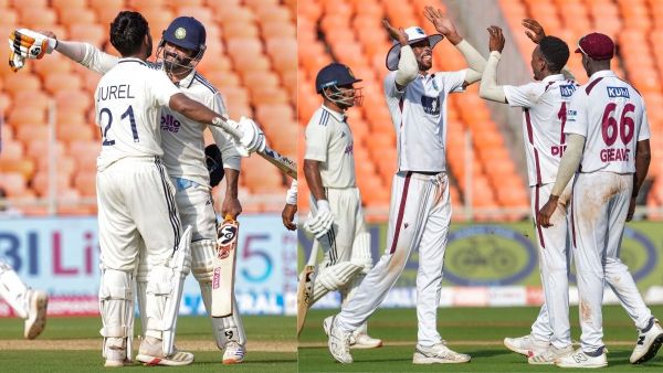 IND vs WI India Declares West Indies Follows On Trailing by 286 Runs in Ahmedabad Test