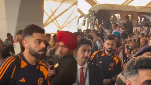 Virat kohli Leaves India