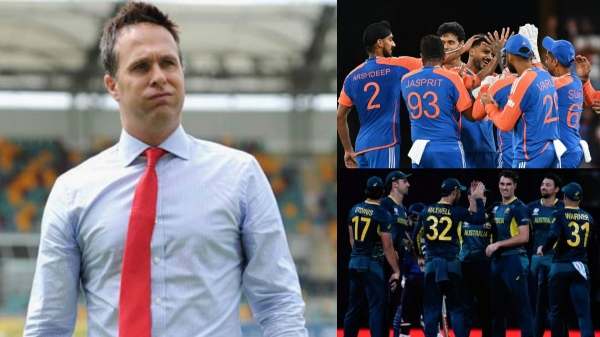 Ind vs aus Micheal Vaughan