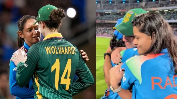 ICC Women WC Final 2025 Indian Players Smriti Mandhana Jemima Console Heartbroken South African Stars After World Cup Final