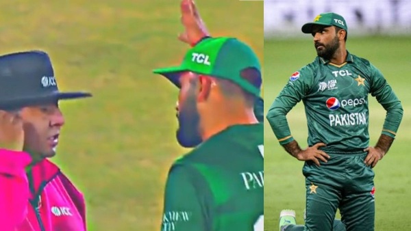 PAK vs SL Final Fakhar Zaman Argues with Umpires in Tri-Nation Final Shaheen Afridi took wicket