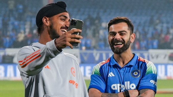 IND vs SA Virat Kohli Teases Arshdeep Singh on hitting century in batting vs bowling