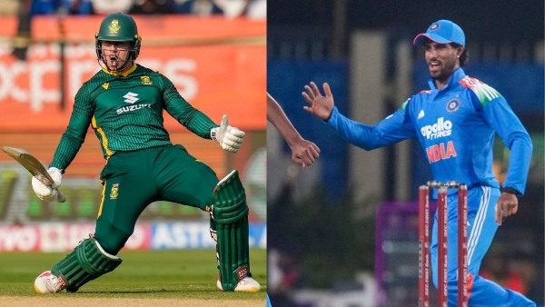 IND vs SA Tilak Varma Gives a Comical Mankad Warning to Matthew Breetzke in third ODI at Visakhapatnam