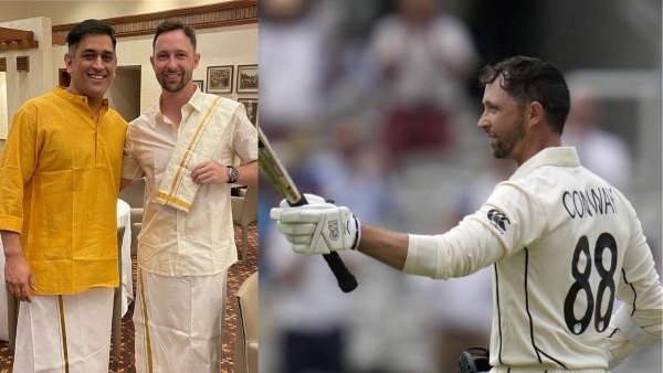 NZ vs WI Former CSK Opener Devon Conway Smashes Double Century Against West Indies