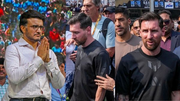 Sourav Ganguly Pleaded With Lionell Messi to Stay as Fans upset in Kolkata But Security Refused Exit