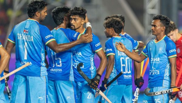 India Storms to Junior Hockey World Cup Quarterfinals with 5-0 Rout of Switzerland on Manmeet s Birthday Brace