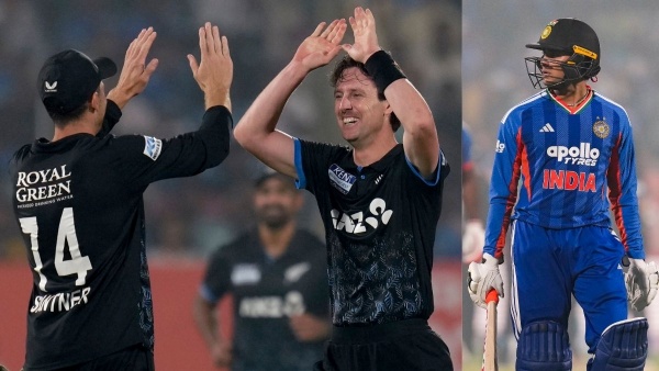 IND vs NZ Matt Henry Becomes First to Take Wickets on First Ball in Two Consecutive T20Is