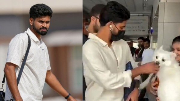 IND vs NZ ODI Shreyas Iyer Narrowly Escapes Dog Bite at Airport Video Surfaces Ahead of NZ Series