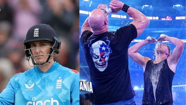 SL vs ENG Harry Brook Stone Cold Celebration Stuns Cricket World creates new controversy
