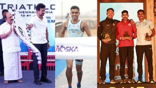 Chennai Hosts Inaugural IRONMAN 5i50 Triathlon Adarsh MS and Arthi Nainar Emerge Victorious
