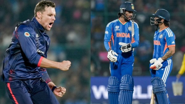 IND vs NAM Gerhard Erasmus Argues With Umpire Namibia Captain Stuns India With Four Wickets