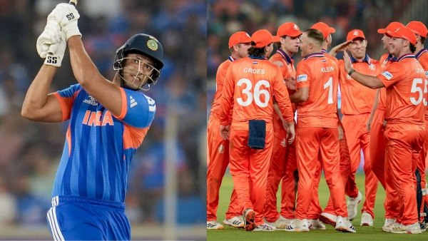 IND vs NED Shivam Dube s 66 off 31 Balls Powers India to 193 for 6 Against Netherlands in T20 World Cup 2026