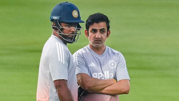 IND vs ZIM Gautam Gambhir Angry Reaction to Sanju Samson s Dismissal in IND vs ZIM T20 World Cup 2026 Match