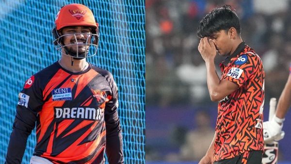 SRH Ishan Kishan Smashes Quickfire Fifty Young SRH Spinner Zeeshan Ansari s Fiery Send-off Sparks Buzz