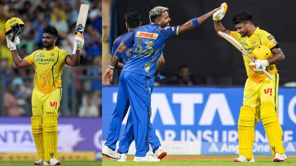 CSK vs MI Sanju Samson s Heroic Century Powers CSK to Record-Breaking 103-Run Victory Over MI at Wankhede