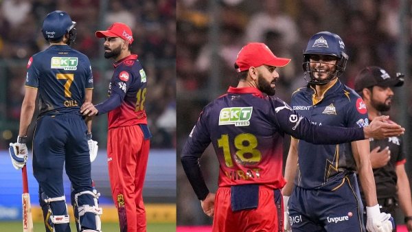 IPL 2026 Virat Kohli Mocks Shubman Gill Playfully Heartwarming Moment in RCB vs GT IPL 2026 Clash