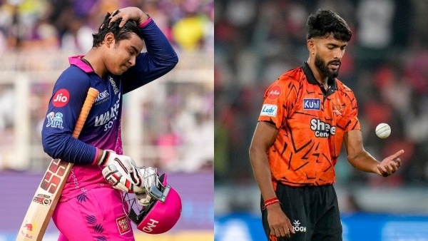 IPL 2026 Vaibhav Suryavanshi Hits 4 Consecutive Sixes vs SRH Avenges Praful Hinge