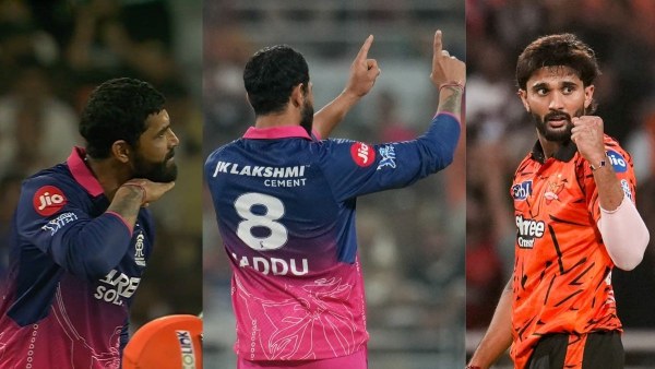 IPL 2026 SRH vs RR Ravindra Jadeja s Pushpa Celebration After Dismissing Nitish Kumar Reddy in Eliminator Match