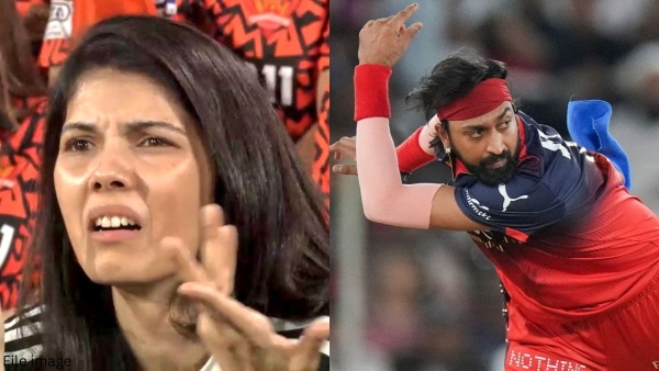 IPL 2026 Kavya Maran s Reaction to Krunal Pandya s Spin-Bouncer attracts fans