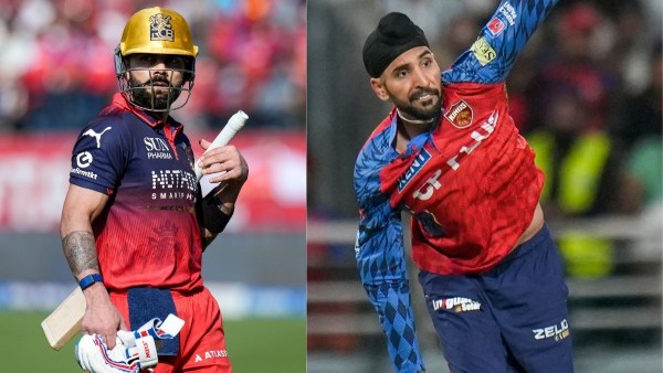 IPL 2026 Virat Kohli s Playful Sledging Met with Silence by Harpreet Brar Chill Moment in Dharamshala IPL 2026 Virat Kohli s Playful Sledging Met with Silence by Harpreet Brar Chill Moment in Dharamshala
