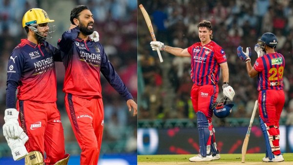 IPL 2026 Mitchell Marsh Smashes Maiden Century of IPL 2026 LSG Set Massive 213-Run Target for RCB