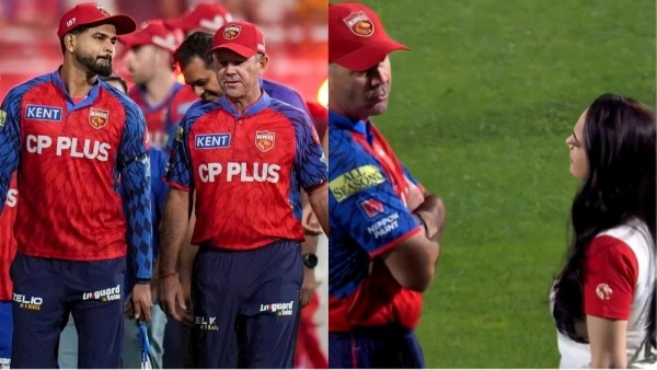 IPL 2026 PBKS vs MI Preity Zinta and Ricky Ponting Seen in Intense Discussion after last over defeat to MI