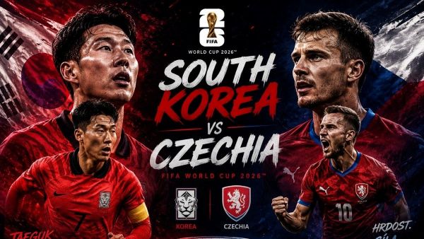 FIFA South Korea Stages Dramatic 2-1 Comeback Victory Against Czechia in FIFA World Cup 2026