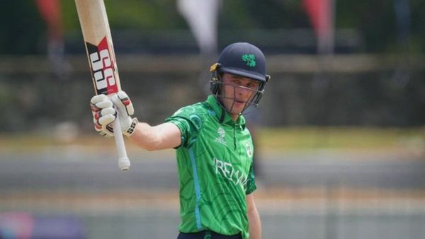 Ireland captain Lorcan Tucker celebrates historic win against India