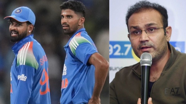 IND vs IRE Shreyas Iyer s decision to give over to Washington Sundar questioned by Virender Sehwag