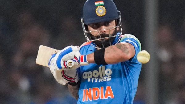 Virat Kohli and MS Dhoni legends at Chepauk Stadium Virat Kohli and MS Dhoni legends at Chepauk Stadium