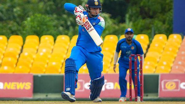 Vaibhav Sooryavanshi batting for India A in Sri Lanka