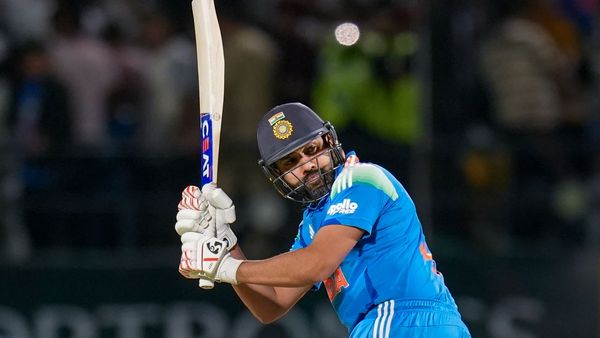 Rohit Sharma celebrates reaching historic ODI run milestone Rohit Sharma celebrates reaching historic ODI run milestone
