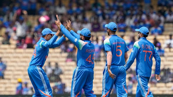 Prasidh Krishna celebrating wicket with Rohit Sharma catch