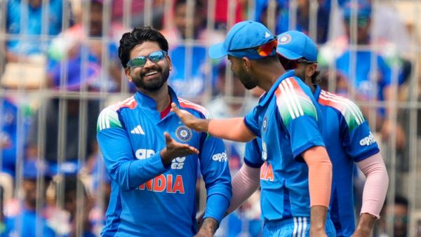 Shreyas Iyer speaking at post-match press conference