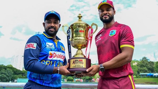 West Indies team celebrating T20 series victory