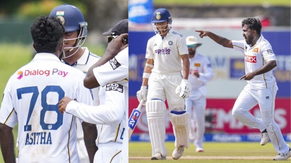 IND vs SL 2nd Test Yashasvi Jaiswal Clashes With Asitha Fernando in Colombo Test After Fiery Send-Off IND vs SL 2nd Test Yashasvi Jaiswal Clashes With Asitha Fernando in Colombo Test After Fiery Send-Off